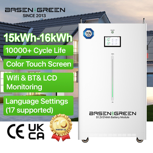 Basen Grade A Cell 200Ah 314Ah 16kWh 51.2V 48v 300ah Lifepo4 <strong>Battery</strong> Lithium Ion <strong>Battery</strong> Home Storage Solar <strong>Battery</strong> House System - Product Image 1