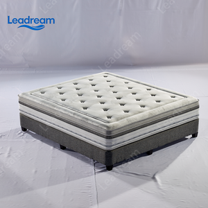 Luxury Euro Top Eco-Friendly Individual Pocketed Spring <b>Memory</b> <b>Foam</b> Hybrid Mattress Certified for Hospital & Hotel Use - Product Image 3