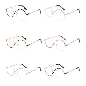 2025 retro thời trang chống ánh sáng màu xanh photochromic Kính mắt nhà máy bán hàng trực tiếp vàng hồng Kính đọc sách - Product Image 6