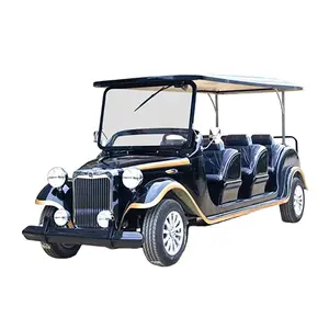 New design dark blue four row club golf cart/classic fashion vintage car for sale