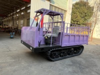Mini-dumper chenillé diesel hydraulique 5T avec caméra arrière, direction à gauche, neuf, à vendre