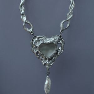 Collar con colgante de aleación personalizado al por mayor para mujer, estilo punk gótico, con púas, hecho a mano, único, religioso, con dijes de Jesús, animales y números - Product Image 4