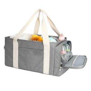 BSCI Factory Custom Polyester Foldable Baby <b>Diaper</b> <b>Caddy</b> Organizer - Product Image 1