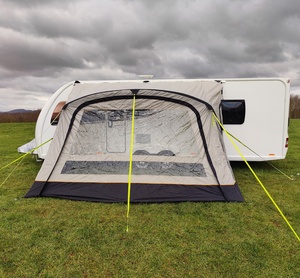 Auvents gonflables portables de luxe <span class=keywords><strong>pour</strong></span> caravanes et <span class=keywords><strong>camping</strong></span>-cars - Imperméables quatre saisons, une chambre, polyester 300D, montage rapide - Product Image 3