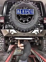 Pare-chocs arrière Poison Spyder pour Jeep Wrangler JK 07-17