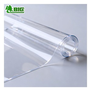 Lámina de <span class=keywords><strong>PVC</strong></span> <span class=keywords><strong>Transparente</strong></span> <span class=keywords><strong>Flexible</strong></span> y Suave de Boligao Factory Supply, Rollo de Plástico <span class=keywords><strong>PVC</strong></span> <span class=keywords><strong>Transparente</strong></span> - Product Image 1
