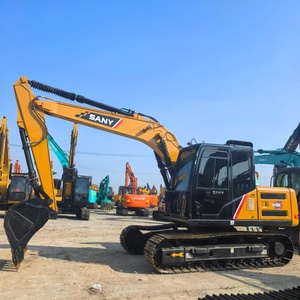 Excavadora de cadenas Sany SY135C usada, casi nueva, de servicio medio para construcción, con funcionamiento suave, en venta. - Product Image 2