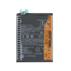 BM4W แบตเตอรี่ลิเมอร์ Li-ion แบบชาร์จไฟได้สำหรับ redmi Note 9 <span class=keywords><strong>Pro</strong></span> <span class=keywords><strong>5G</strong></span> <span class=keywords><strong>Mi</strong></span> <span class=keywords><strong>10T</strong></span> Lite <span class=keywords><strong>5G</strong></span> 4820mAh 3.87V แบตเตอรี่โทรศัพท์มือถือ - Product Image 3
