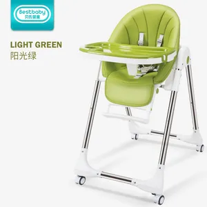 Multi-function Plastic Baby Safety Dining High Sitting Chair Babies Travel High Chair