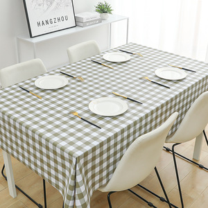 फैक्टरी सीधे बिक्री परमवीर चक्र सामग्री निविड़ अंधकार तेल सबूत आयत मेज़पोश अनुकूलित आकार टेबल कवर मेज़पोश - Product Image 4