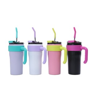 Dopamine 316 Stainless Steel <b>Insulated</b> <b>Mug</b> 900ml Dual Straw Travel Tumbler - Product Image 2