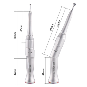 Piezas de mano dentales para implantes: Micromotor recto de velocidad multiplicadora 1:2, Contra-ángulo y Pieza de mano quirúrgica recta de baja velocidad - Product Image 4