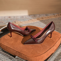 Sandales classiques respirantes à talons hauts pour femmes, idéales pour le bureau et les mariages, collection automne/printemps/été, escarpins à talons aiguilles, nouveauté 2025