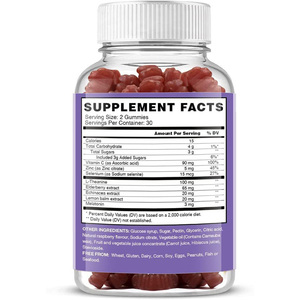 LUVVITA Gomitas para Dormir Profundamente, con Melatonina, Equinácea, Zinc y Vitamina <span class=keywords><strong>C</strong></span>, Suplementos Herbales - Product Image 3