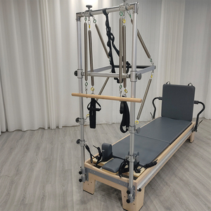 Reformer de Pilates con Torre y Riel Completo, Equipo de Pilates para Estudios de Fitness Comerciales y Centros de <span class=keywords><strong>Yoga</strong></span> - Product Image 2
