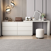 Commode minimaliste moderne meubles de chambre à coucher panneau de bois de haute qualité pour hôtel ou salon avec fonctions de stockage en gros