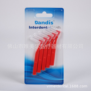 Vimel Interdental Brushes 5pcs Pack Colorful Orthodontic <b>Teeth</b> <b>Cleaning</b> <b>Tools</b> for Braces Care - Product Image 2