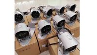 YUNTUO IP66 carcasa de cámara de seguridad de visión nocturna de doble Color inteligente de aluminio 50m carcasa de cámara CCTV infrarroja con soporte