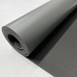 Estera de <span class=keywords><strong>Yoga</strong></span> ondulada ovalada Tpe Pu ecológica de fibra de coco Natural sostenible verde con impresión de logotipo personalizado de calidad superior con correa - Product Image 5