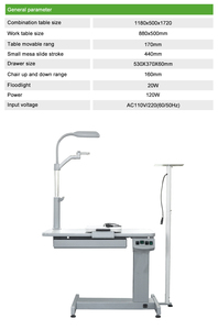 MY-V031G dụng cụ quang học đơn vị quang học kết hợp Bảng mắt khúc xạ ghế đơn vị đo thị lực bảng kết hợp bộ - Product Image 4
