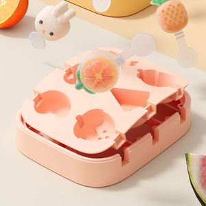 Moule à glace en silicone de qualité alimentaire, motif dessin animé mignon, pour bâtonnets de glace, glaçons et bâtonnets de fromage faits maison pour enfants - Product Image 2