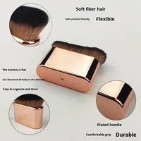 Nouveau pinceau de maquillage extra-large à poils doux Super Badger Angular Blush pinceau multifonctionnel en plastique brosse pour le corps brosse pour le cou