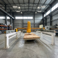 Machine de découpe de pierre CNC à 85 degrés pour dalles de marbre et de granit, puissance 18,5 kW, épaisseur maximale 180 mm