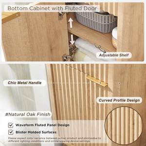 <span class=keywords><strong>Tour</strong></span> en lin à profil incurvé haut Meuble <span class=keywords><strong>de</strong></span> salle <span class=keywords><strong>de</strong></span> bain <span class=keywords><strong>de</strong></span> <span class=keywords><strong>rangement</strong></span> étroit à 5 couches avec étagère réglable pour l'organisation d'outils - Product Image 3