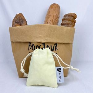 Biodegradable Muslin Drawstring Bag for Gift High Quality Daily Use Cotton Canvas Drawstring Bag - Product Image 6