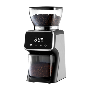 Moulin à café électrique automatique en acier inoxydable à meules coniques, 30 niveaux de réglage, facile à nettoyer, capacité de 2 à 12 tasses, 180g - Product Image 4