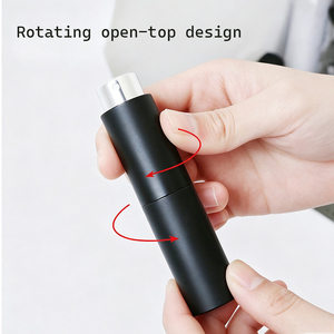 8ml <b>10ml</b> Aluminum Glass Refillable <b>Bottles</b> Customized logo Pump Case Atomizer Perfume <b>Bottle</b> - Product Image 2