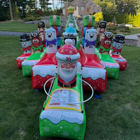 Offre Spéciale gonflable anneau lancer jeu sauter virole jeu de carnaval pour enfants jeu de plein air équipement de location pour événements