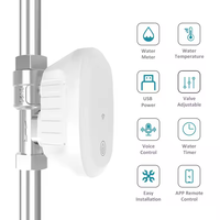 Vanne d'eau intelligente en gros Zigbee Tuya, vanne électrique intelligente Tuya avec contrôle de température