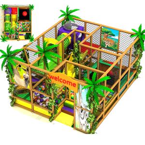 Tongyao Forest Theme <b>Indoor</b> Playground Jungle Gym for Children <b>Slide</b> 500kg Capacity for Daycare Shopping Malls - Product Image 3