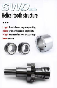 Riduttore Planetario Elicoidale di Precisione per Servo Motori, Macchinari Automatizzati, 5 HP, Rapporto 3-100, ZPF120 - Product Image 5