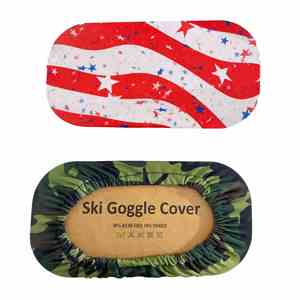 Étui de protection personnalisé en microfibre pour masques de ski et lunettes, masques optiques colorés pour le ski et accessoires avec logo - Product Image 3