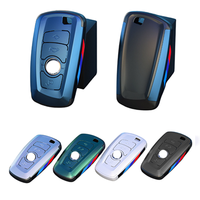 Nouvelle Coque de Clé de Voiture en Fibre de Carbone PC Style Intelligent pour BMW E53 E70 E39 F10 F30 G30