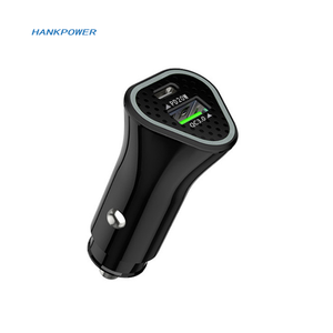 Teléfono móvil USB QC3.0 Tipo C PD18w 2 puertos Max 36w Adaptador de carga rápida de alta potencia Cargador de coche para <span class=keywords><strong>iPhone</strong></span> - Product Image 5