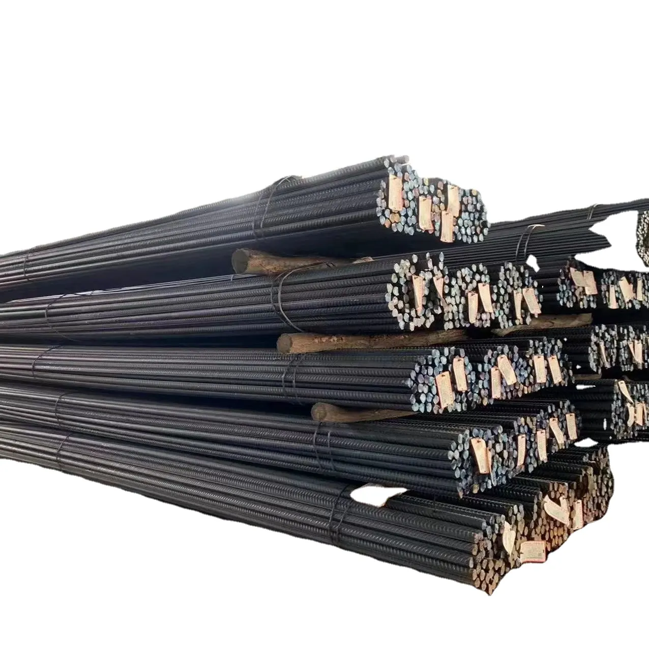 Epoksi deforme çelik çubuk donatı demir çubuklar inşaat malzemesi için beton çubuk HRB400 HRB500