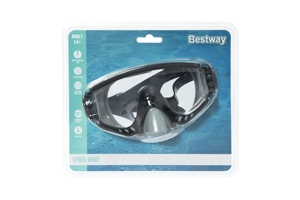 Bestway Set 22044 Anti-nebbia attrezzatura subacquea con <span class=keywords><strong>guarnizione</strong></span> in Silicone per bambini gratis occhiali da nuoto per la pesca in apnea e apnea - Product Image 2