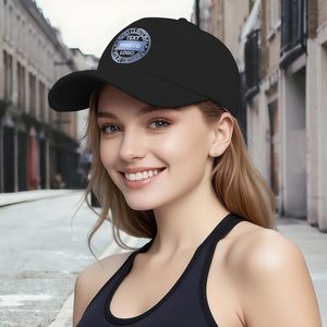 Gorra de Béisbol de PVC Personalizada para Hombre con Foto/Texto Personalizado, Diseño de Logotipo en la Parte Delantera, Gorra de 6 Paneles - Product Image 1