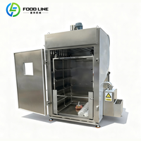Fumoir professionnel de haute qualité, équipement de fumoir à viande avec surveillance intelligente
