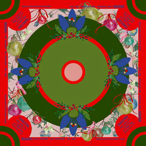 Tapis de Mahjong Américain à Motif Couronne de Noël, Tapis de Jeu de Mahjong Antidérapant en Néoprène Réducteur de Bruit pour Cadeau de Noël - Product Image 4