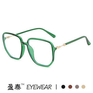 กรอบแว่นตา Yingtai Eyewear TR90 ทรงเรขาคณิต ป้องกันแสงสีฟ้า สำหรับผู้หญิง - Product Image 5