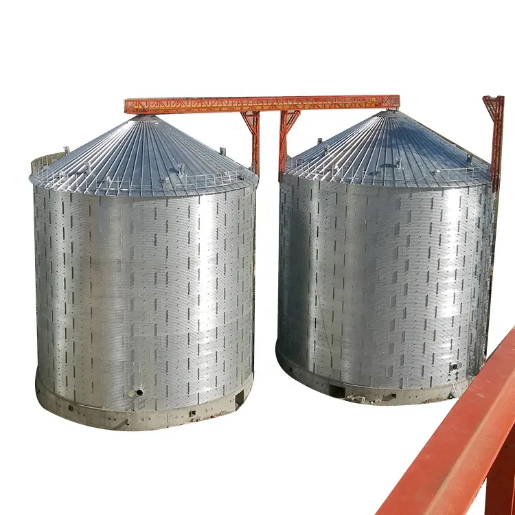 CORRUGATED steel Grain Silo 500 tons 1000 tons 2000tons 3000tons 5000tons