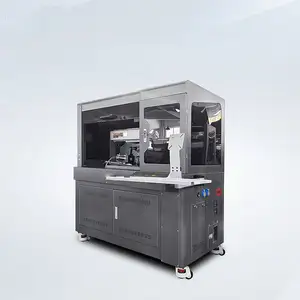 Impressora UV rotativa colorida automática de 360 graus, estação personalizada, cilindro UV