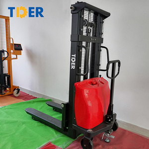 Elektrikli istifleyici palet 1500 kg 2000 kg kaldırıcı istifleyici 1.5 ton 2ton elektrikli istifleme makinesi - Product Image 3