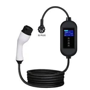 Ev charger adapt manufacturer 32A 22Kw 3 Phase type2 to type2 electric car vehicle ev charging cable type 2