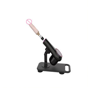 Draadloze Afstandsbediening Vrouw Seks Machine Abs & Siliconen Volwassen Vrouwelijke <span class=keywords><strong>Masturbator</strong></span> Met Stuwende Dildo Sexy Pistool-Achtig Ontwerp - Product Image 5