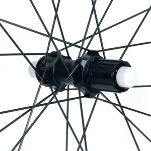 גלגלי אופני כביש 27.5 אינץ' קרבון 700C סיבי פחמן צינורי גלגלים